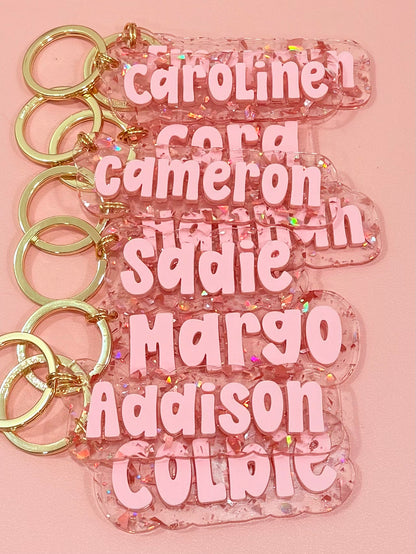 New * Personalized Keychains
