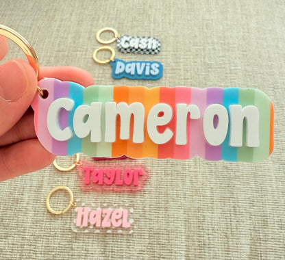 New * Personalized Keychains