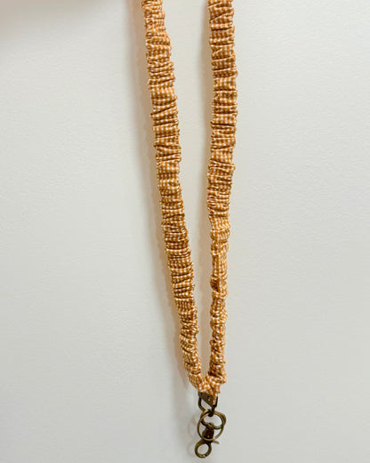 Scrunchie Lanyard with Name Disc