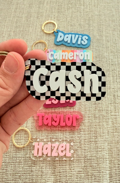 New * Personalized Keychains
