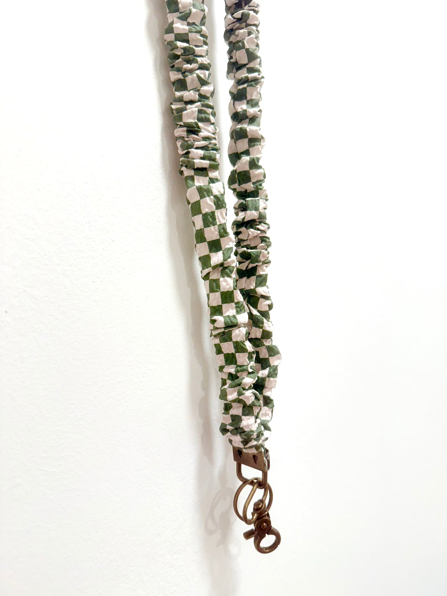 Scrunchie Lanyard with Name Disc