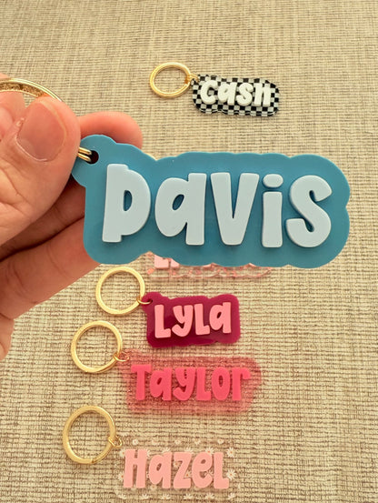 New * Personalized Keychains
