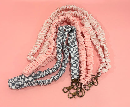 Scrunchie Lanyard with Name Disc